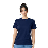 BestyPop Women’s Plain Round Neck T-Shirt