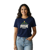 BestyPop Women’s Graphic Print Round Neck T-Shirt- Murugan (170 GSM single jersey)