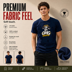 Freethinker | Arif - Crew Neck T-Shirt - (170 GSM single jersey)