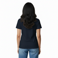 BestyPop Women’s Graphic Print Round Neck T-Shirt- Krishna (170 GSM single jersey)