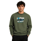 Freethinker | Arif Men's Evidence We Trust Sweatshirt full sleeve - (270 GSM, unbrushed)