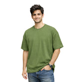 BestyPop Men’s Oversized Plain T-Shirt