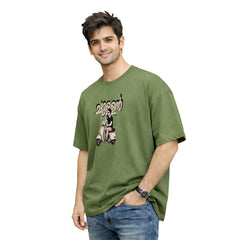 BestyPop Crew Neck oversized t-shirt - ചുള്ളൻ(225 GSM heavyweight fabric)