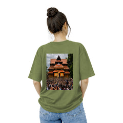 Bestypop Women's Crew Neck Oversized t-shirt - തൃശൂർ പൂരം വൈബ്സ്