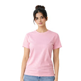 BestyPop Women’s Plain Round Neck T-Shirt
