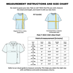 BestyPop Boy’s Plain Polo T-Shirt - 250 GSM