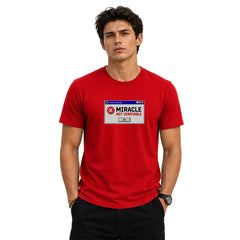 Freethinker | Arif Men's Miracle Not Verifiable Crew Neck T-Shirt - (170 GSM single jersey)