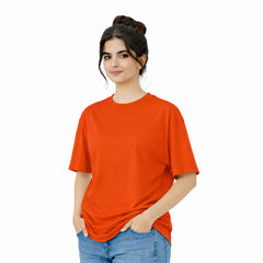 BestyPop Women’s Oversized Plain T-Shirt