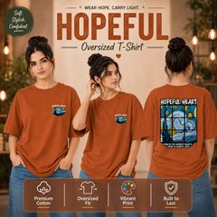 Bestypop Women’s Oversized Graphic T-Shirt