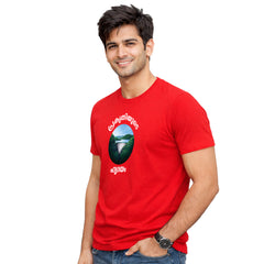 BestyPop Men’s Graphic Print Round Neck T-Shirt- (170 GSM single jersey)