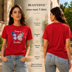 Bestypop Women's Crew Neck t-shirt