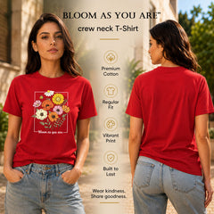 Bestypop Women's Crew Neck t-shirt