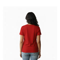 BestyPop Women’s Graphic Print Round Neck T-Shirt-Thirupathi Balaji (170 GSM single jersey)