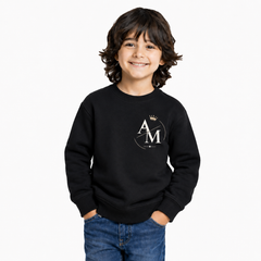 BestyPop Boy’s Graphic Print Round Neck Sweatshirt - AM Designs