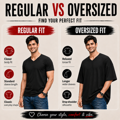 BestyPop Men’s Plain V-Neck T-Shirt