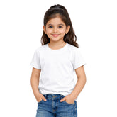BestyPop Girl’s Plain Round Neck T-Shirt