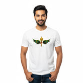BestyPop Men’s Graphic Print Round Neck T-Shirt- Murugan (170 GSM single jersey)