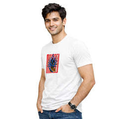 BestyPop Men’s Graphic Print Round Neck T-Shirt- Shivan (170 GSM single jersey)