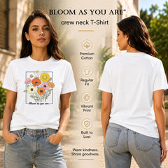 Bestypop Women's Crew Neck t-shirt