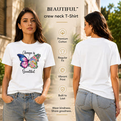 Bestypop Women's Crew Neck t-shirt