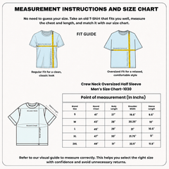 Bestypop Men's Plain oversized t-shirt- 300 GSM Two play single jersey