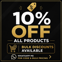 Min 10% OFF + Bulk Discounts