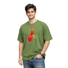 Freethinker | Arif - Crew neck Oversized T-Shirt