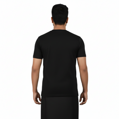 BestyPop Men’s Graphic Print Round Neck T-Shirt- Ayyappan (170 GSM single jersey)