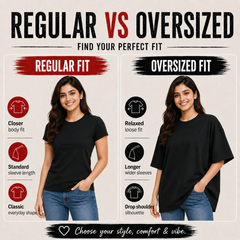 BestyPop Women’s Oversized T-Shirt - After Midnight