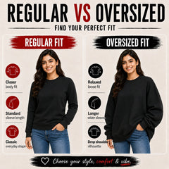 Freethinker | Arif Women's Sweatshirt full sleeve - (270 GSM, unbrushed)