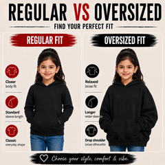BestyPop Girl’s  Hoodie - Be Brave (320 GSM)