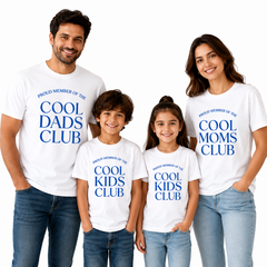 Cool Family Club Matching Round Neck T-Shirt for Son – Cool Son- (170 GSM) single jersey