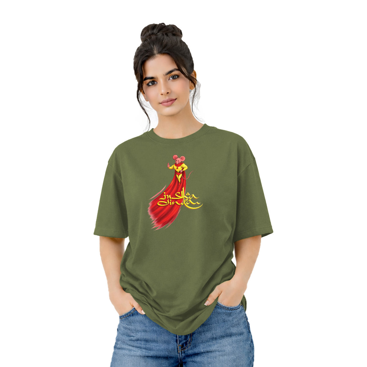 Freethinker | Arif - Crew neck Oversized T-Shirt