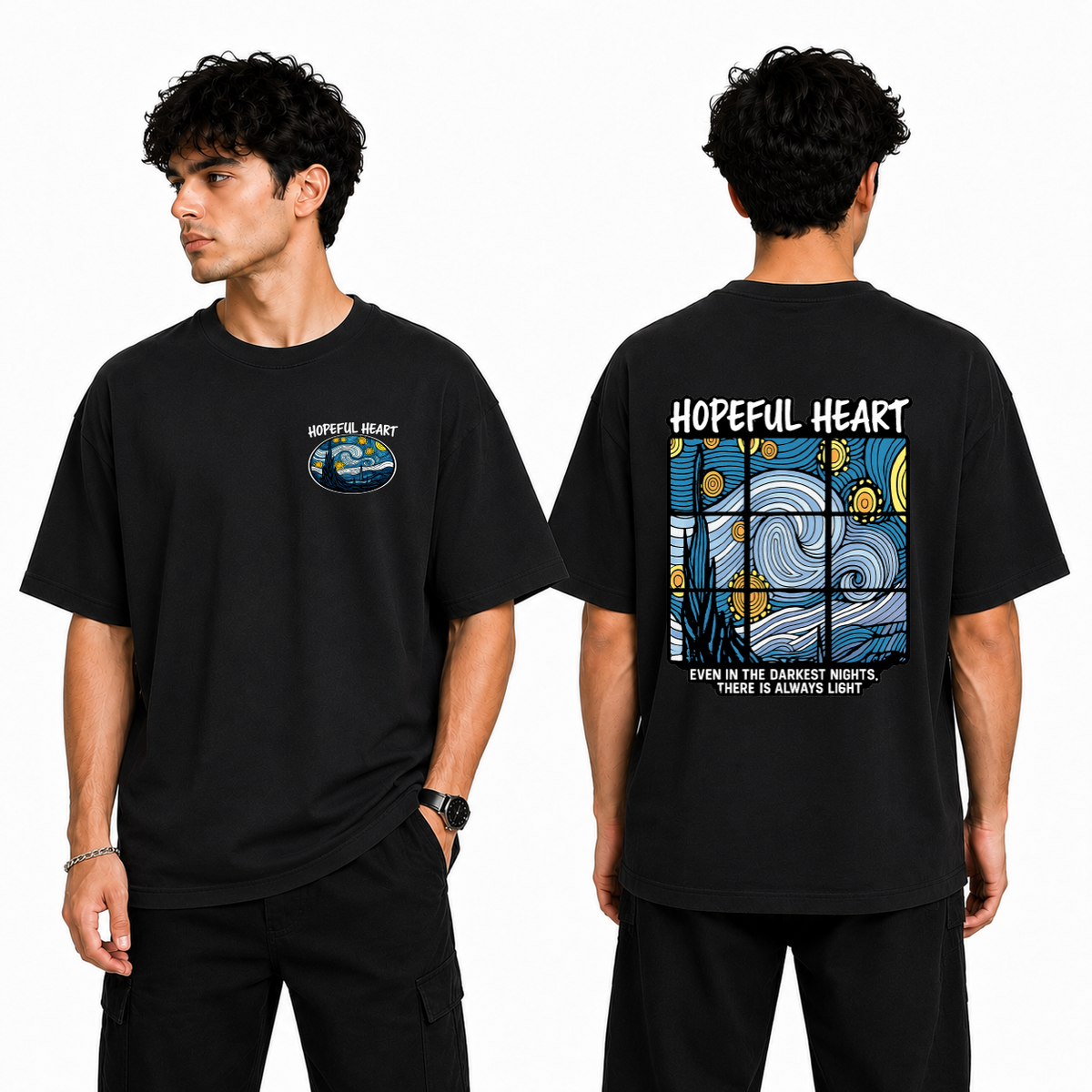 BestyPop Men’s Oversized T-Shirt