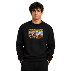 Freethinker | Arif  Men's Reincarnation Sweatshirt full sleeve - (270 GSM, unbrushed)