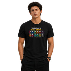 Freethinker | Arif Men's Bad Idea Crew Neck T-Shirt - (170 GSM single jersey)