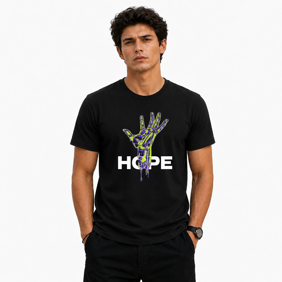 Bestypop Men's Crew Neck t-shirt