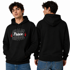 BestyPop Men’s Graphic Print Hoodie - 320 GSM