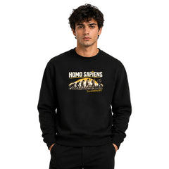 Freethinker | Arif  Men's Homosapiens Sweatshirt full sleeve - (270 GSM, unbrushed)