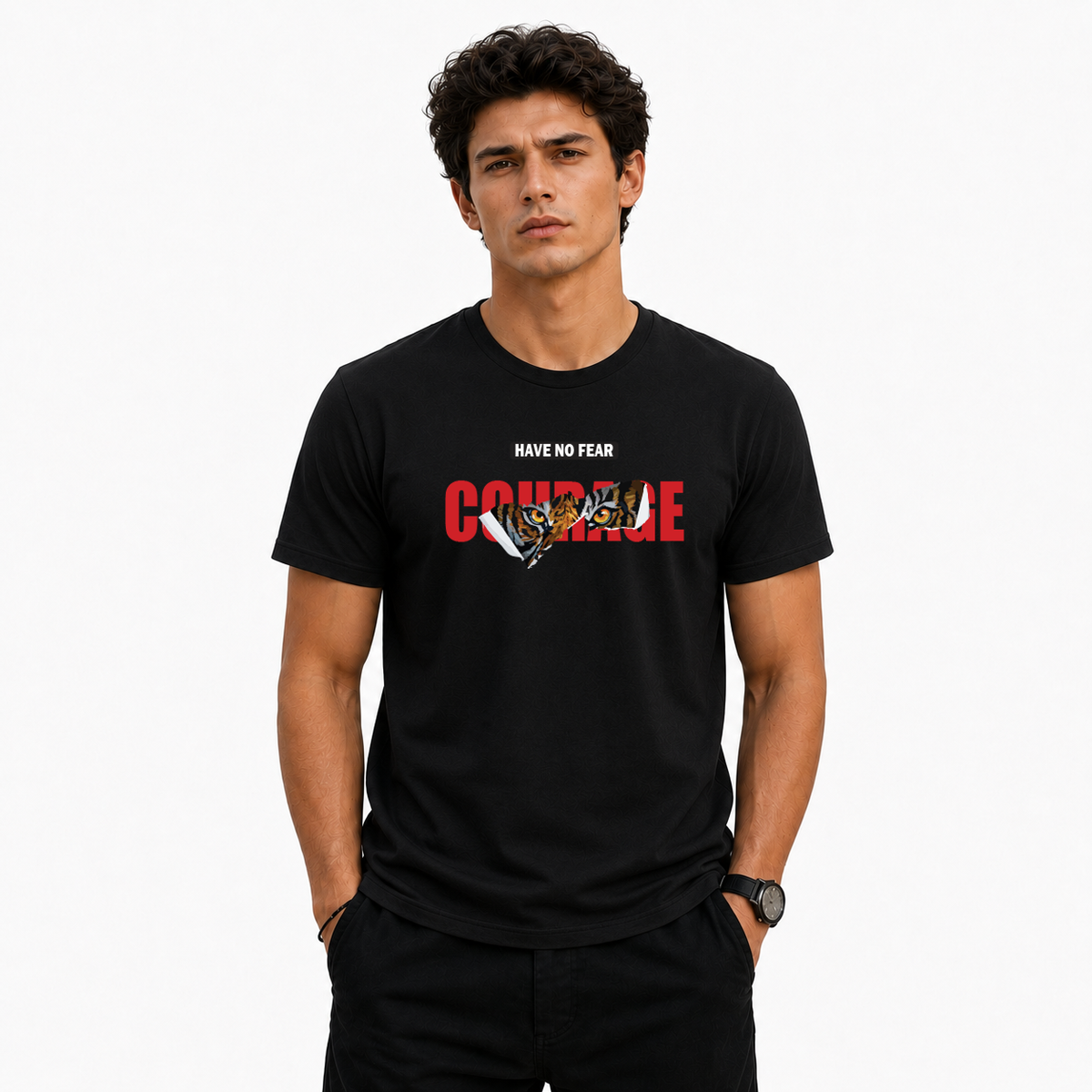 Bestypop Men's Crew Neck t-shirt