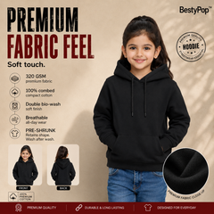 BestyPop Girl’s Plain Hoodie