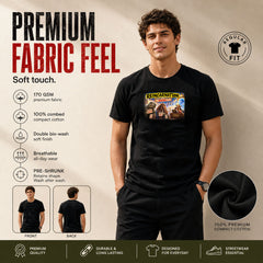 Freethinker | Arif Men's Reincarnation Crew Neck T-Shirt - (170 GSM single jersey)