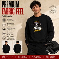 Freethinker | Arif  Men's Sweatshirt full sleeve - (270 GSM, unbrushed)