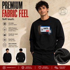 Freethinker | Arif  Men's Equality Sweatshirt full sleeve - (270 GSM, unbrushed)