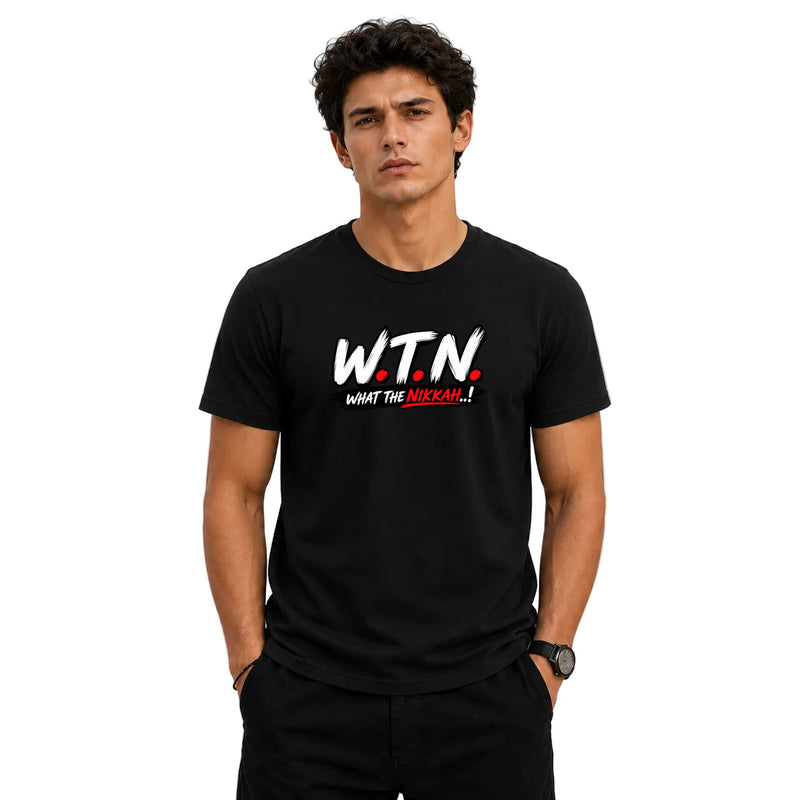 Freethinker | Arif Men's WTN Crew Neck T-Shirt - (170 GSM single jersey)