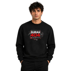 Freethinker | Arif  Men's Surah 404 Sweatshirt full sleeve - (270 GSM, unbrushed)