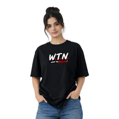Freethinker | Arif Women's Crew neck Oversized T-Shirt - (225 GSM heavyweight fabric)