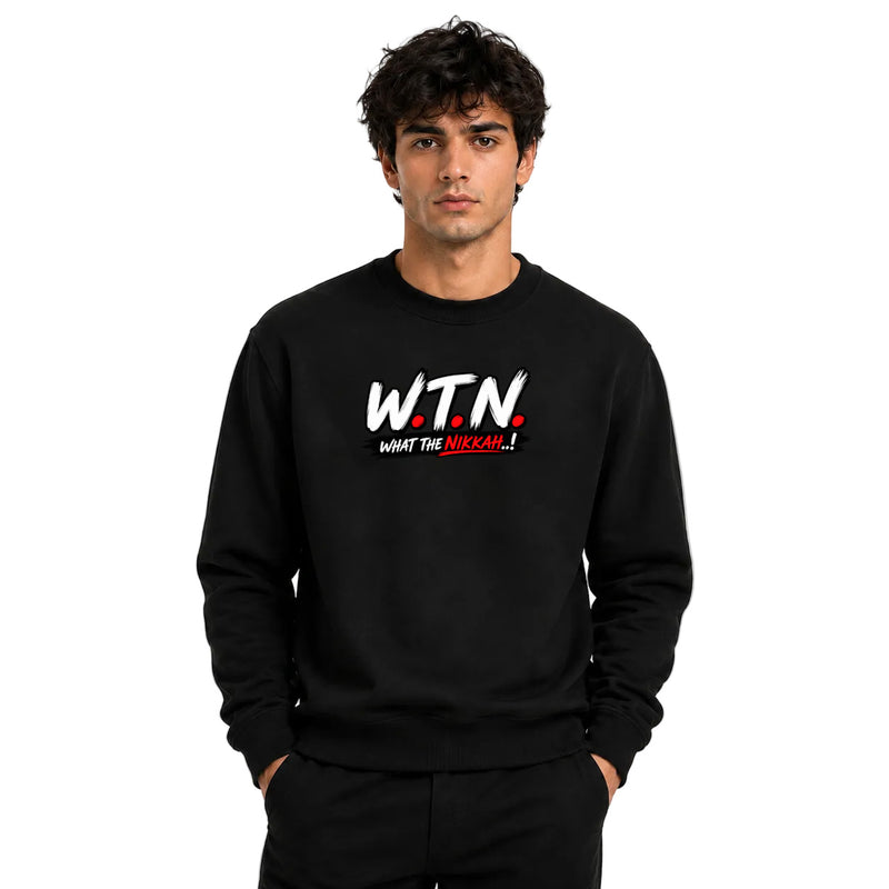 Freethinker | Arif  Men's WTN Sweatshirt full sleeve - (270 GSM, unbrushed)