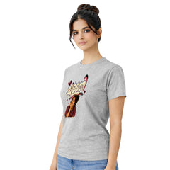 Bestypop Women's Crew Neck t-shirt - ചുള്ളത്തി(170 GSM single jersey)