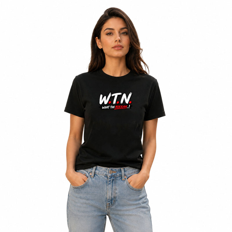 Freethinker | Arif Women's WTN  Crew Neck T-Shirt - (170 GSM single jersey)